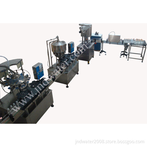 Linear Bottled Non-Carbonated Drinks Washing Filling Capping Machine